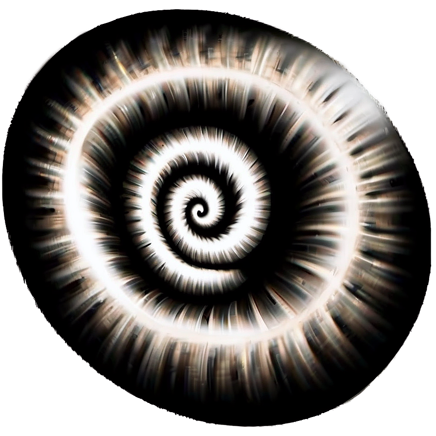 Black Blur Spiral Png 38