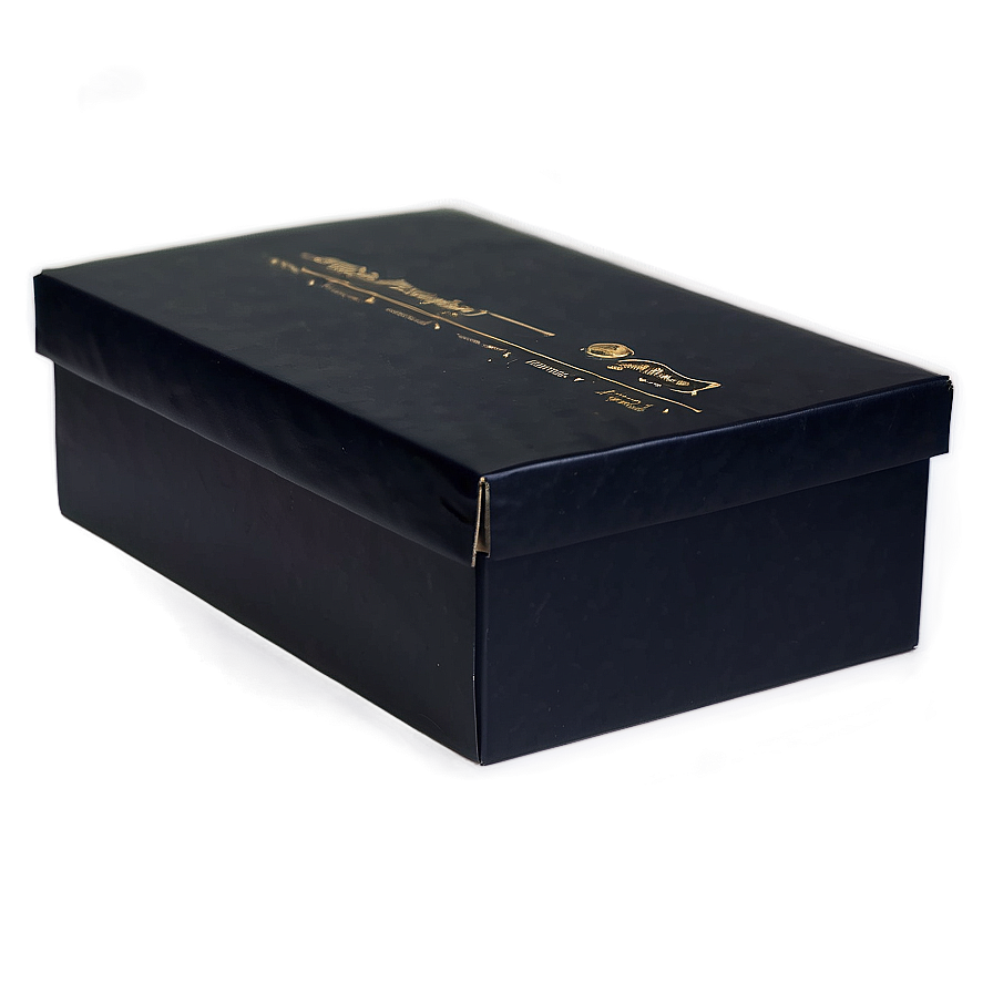 Black Box Packaging Png 15