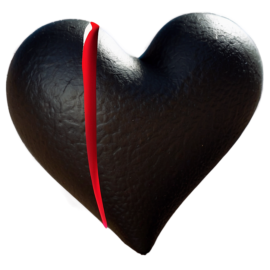 Black Broken Heart Emoji Png Djj