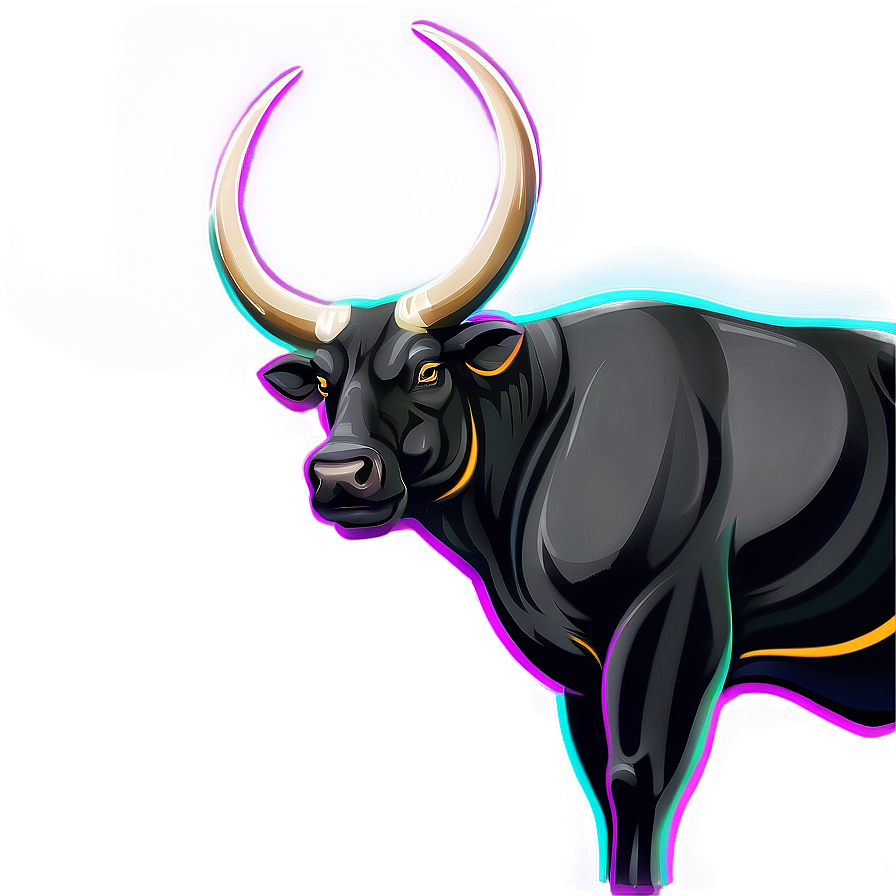 Black Bull Vector Png Nxq