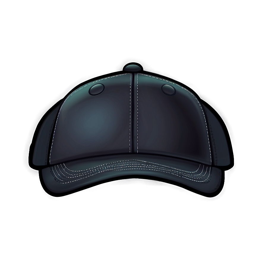 Black Cap Emoji Png 5