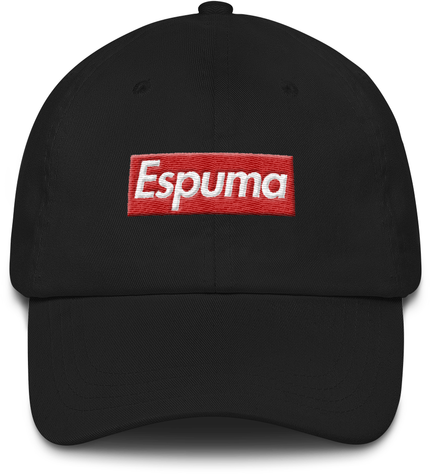 Black Cap Espuma Embroidery