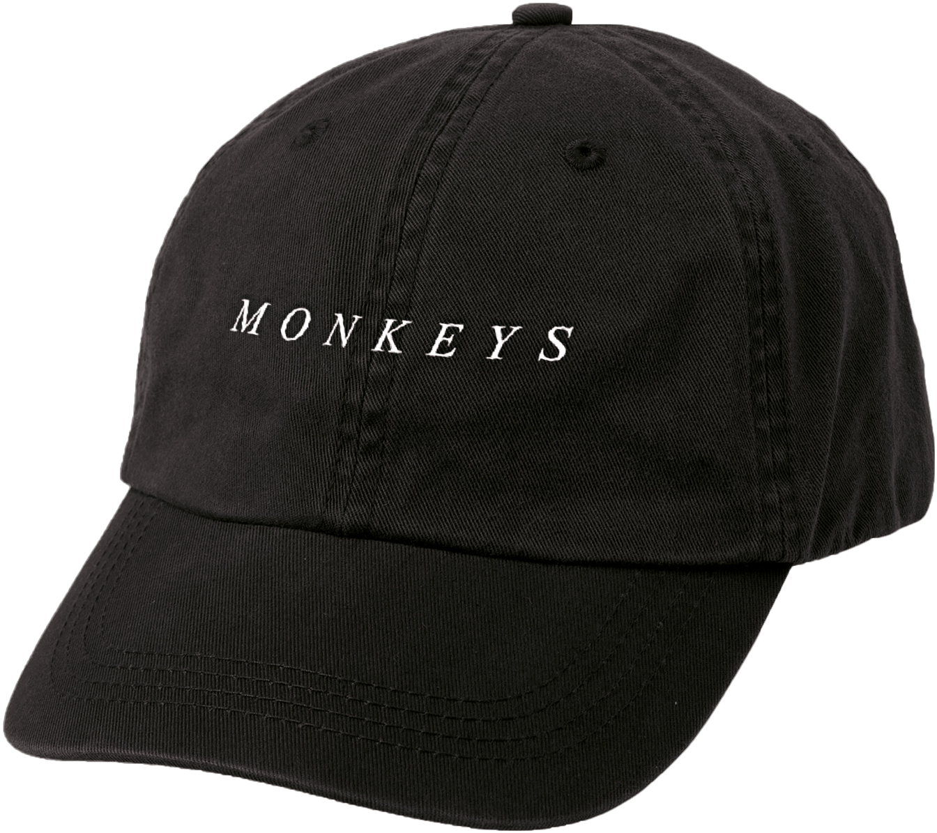 Black Capwith Monkeys Text