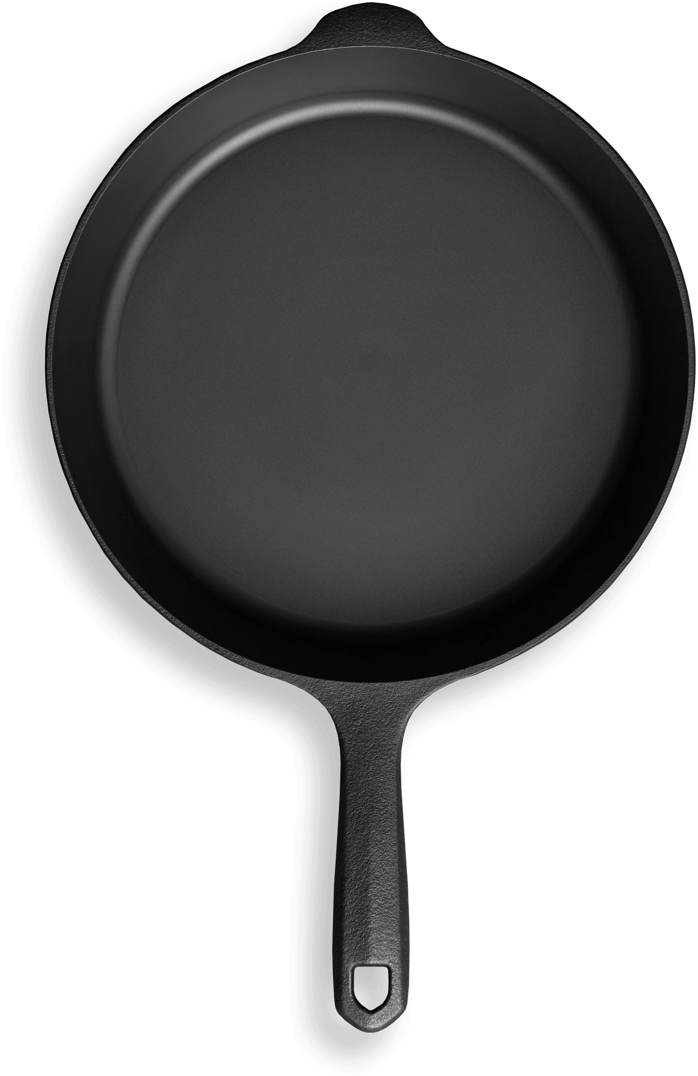 Black Cast Iron Frying Pan