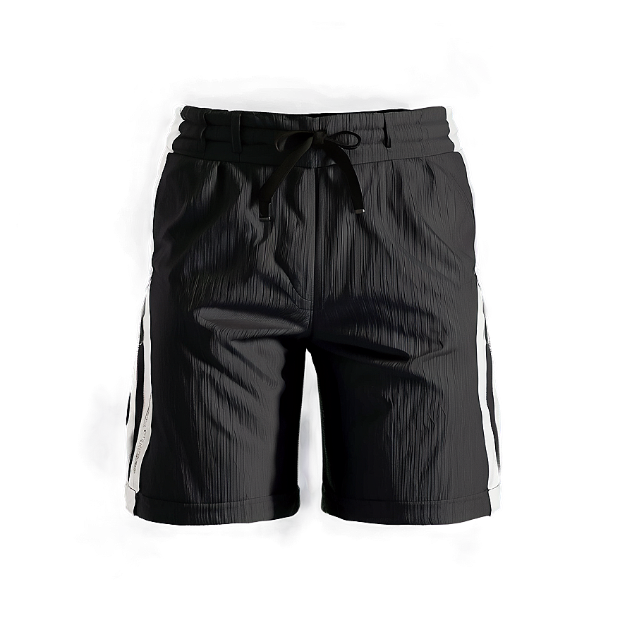 Black Casual Wear Shorts Png 39