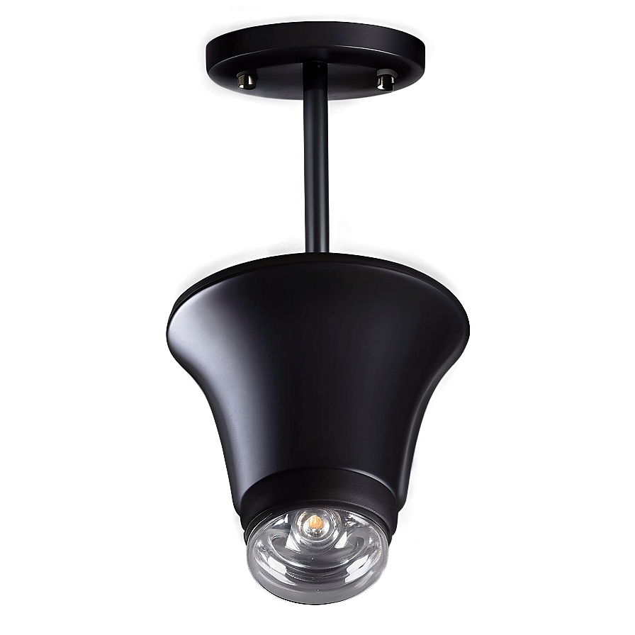 Black Ceiling Light Png 06212024