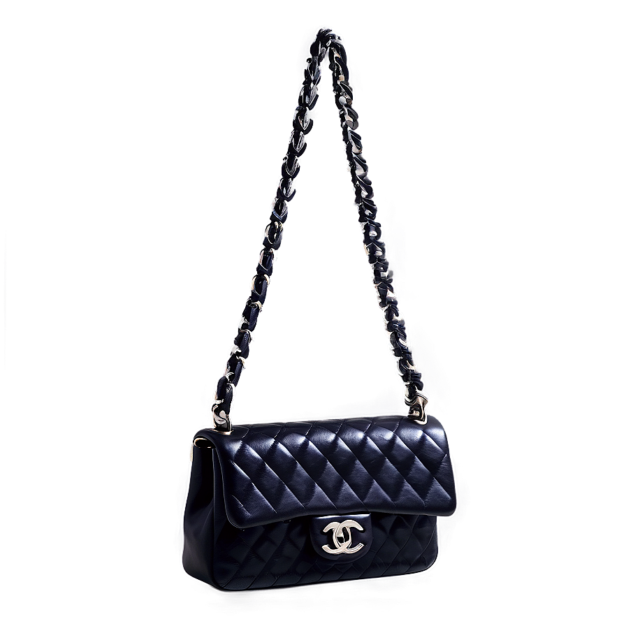 Black Chanel Bag Png 44