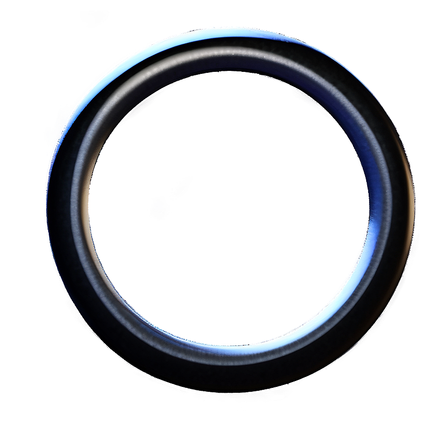 Black Circle Decoration Png Kgk74