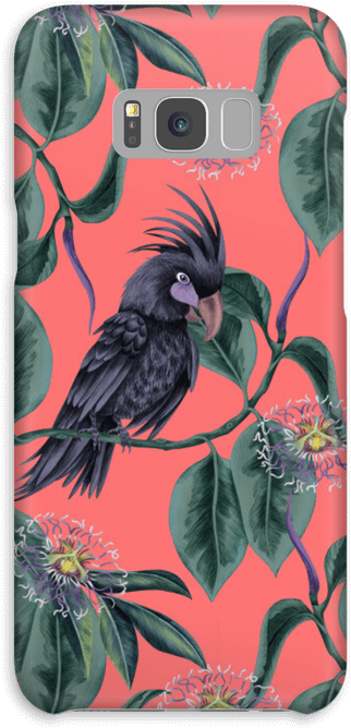 Black Cockatoo Phone Case Design