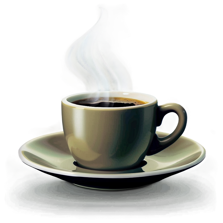 Black Coffee Enjoyment Png 24