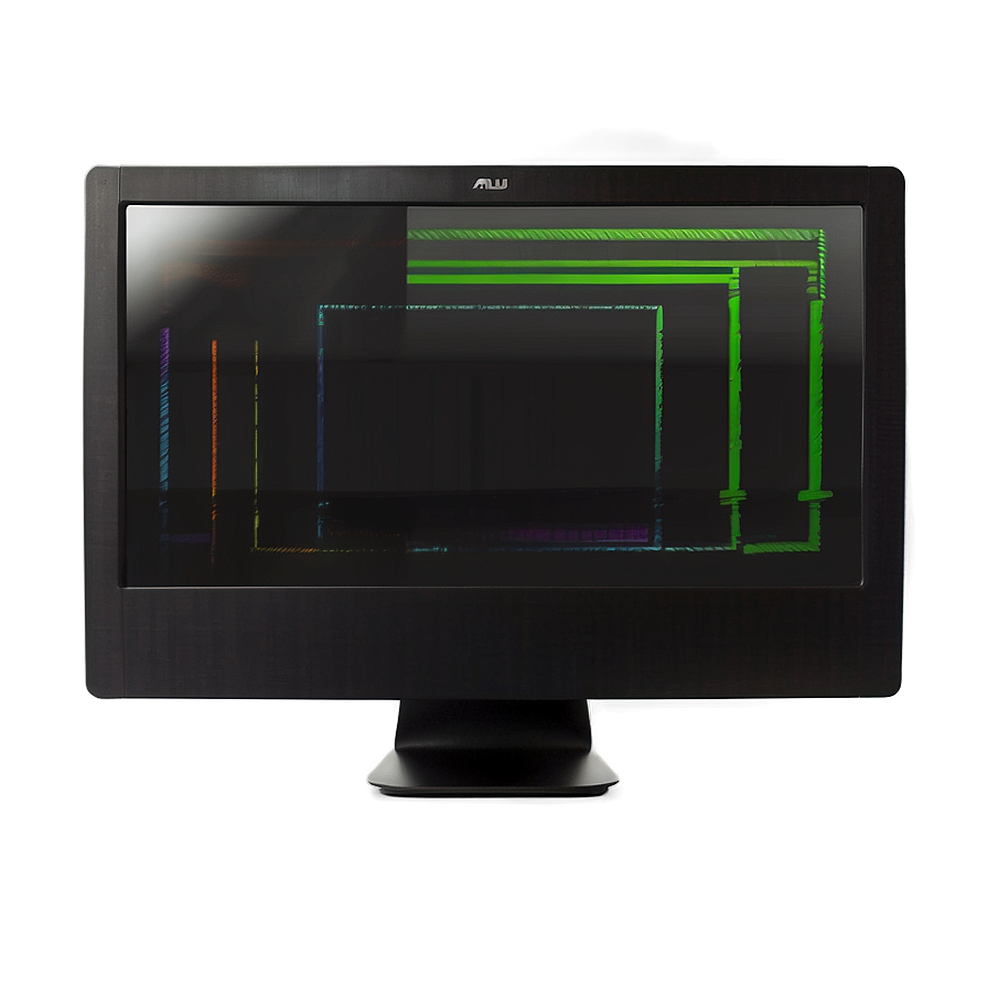 Black Computer Screen Png Dkj