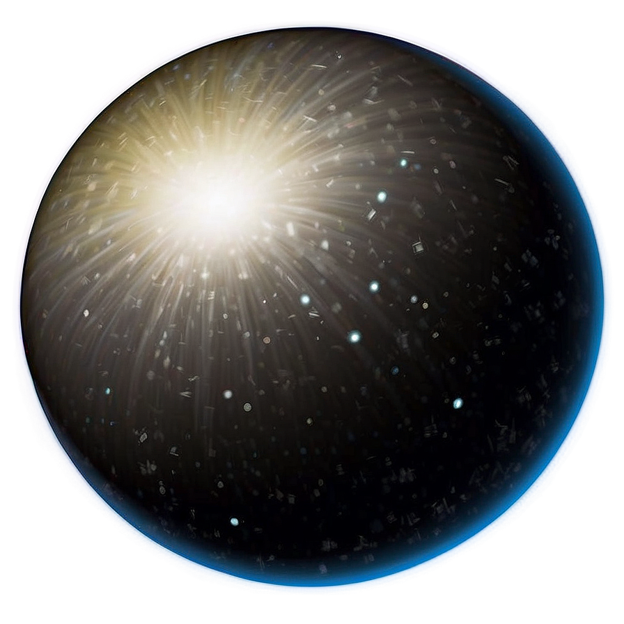 Black Cosmos Sphere Png Bsi28