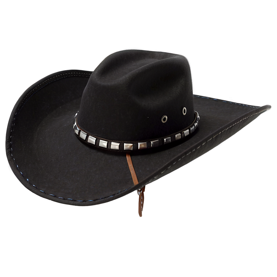 Black Cowboy Hat Transparent Background Png 05262024