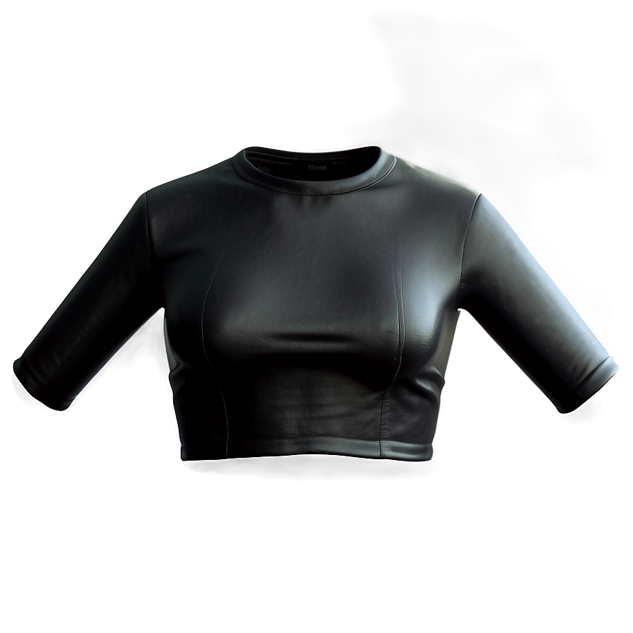 Black Crop Top B