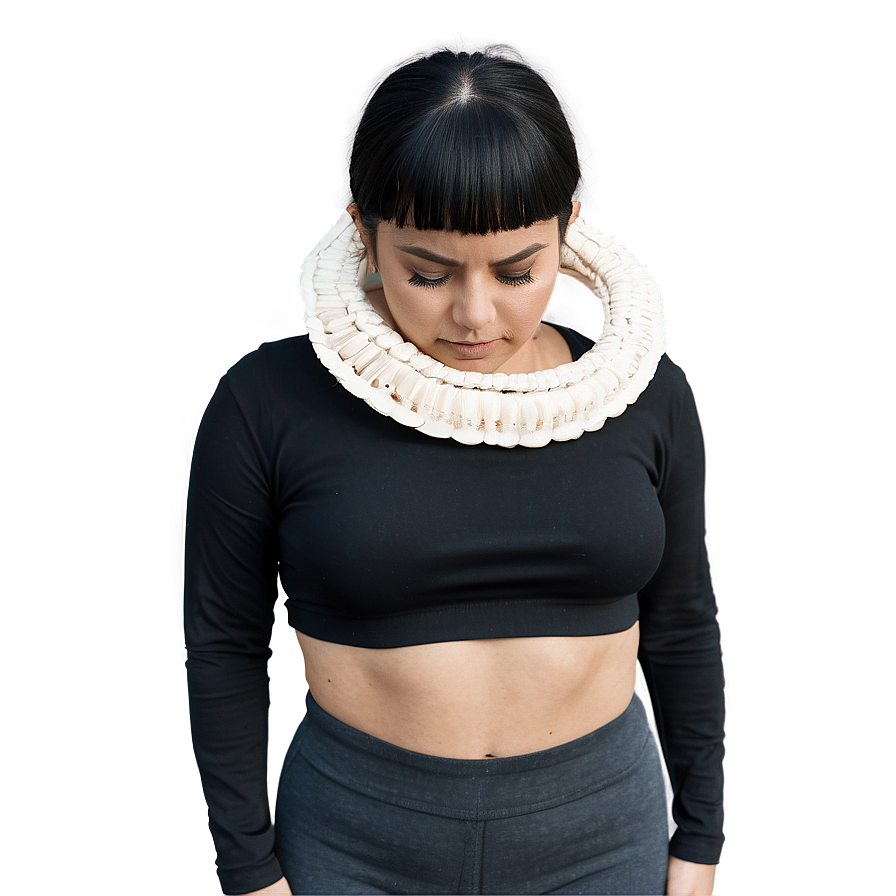 Black Crop Top Essentials Png 06282024