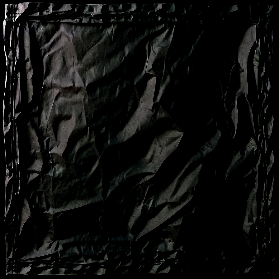 Black Crumpled Paper Texture Png Fwo