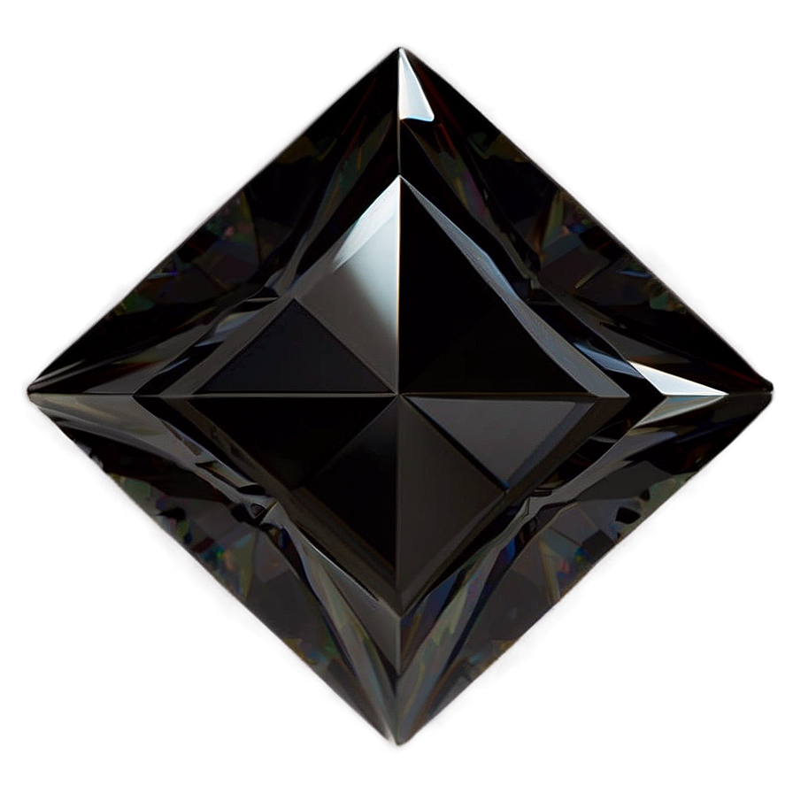 Black Diamond Shape Png Srn24