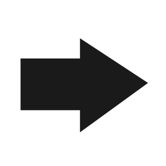 Black Directional Arrow Icon