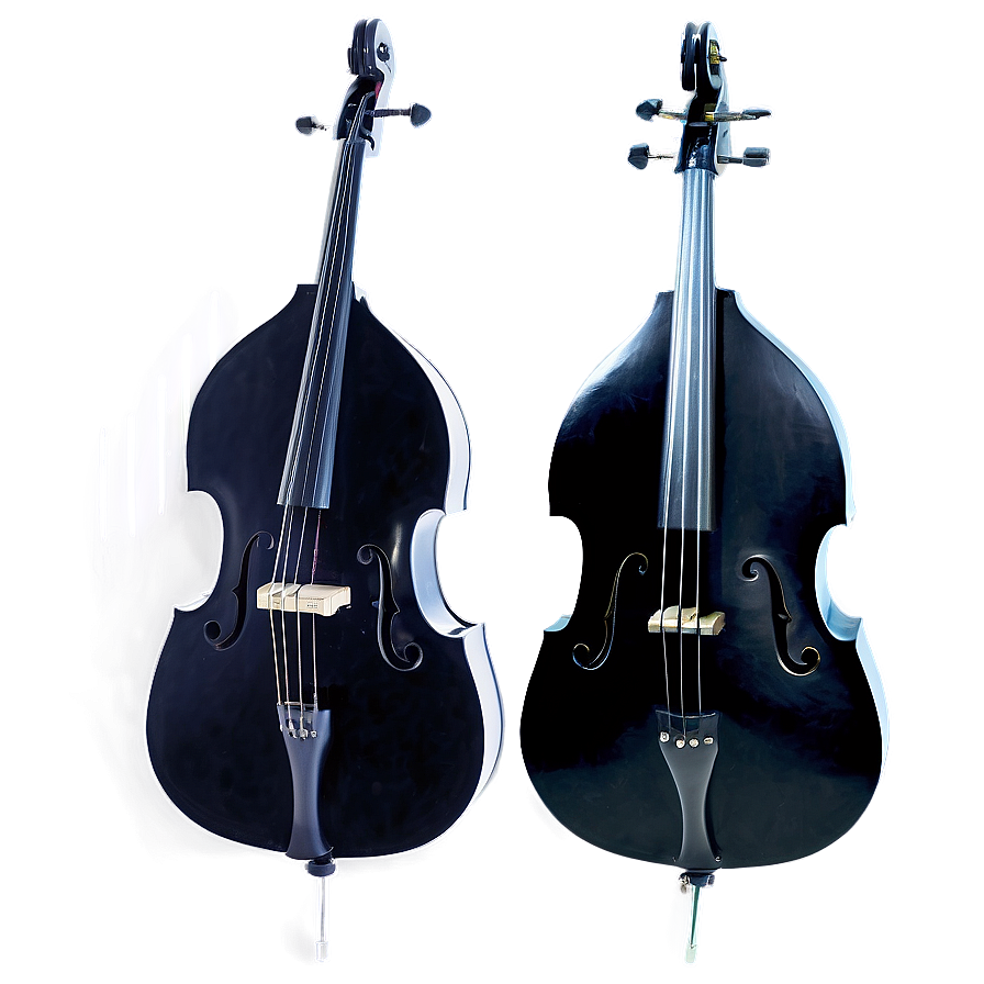 Black Double Bass Png Gcp