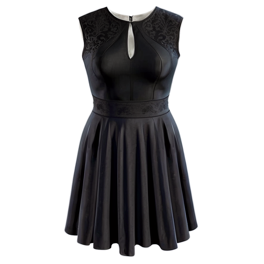 Black Elegant Dress Png Tli37