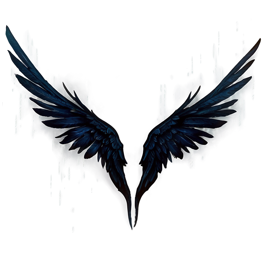 Black Emo Wings Png 23