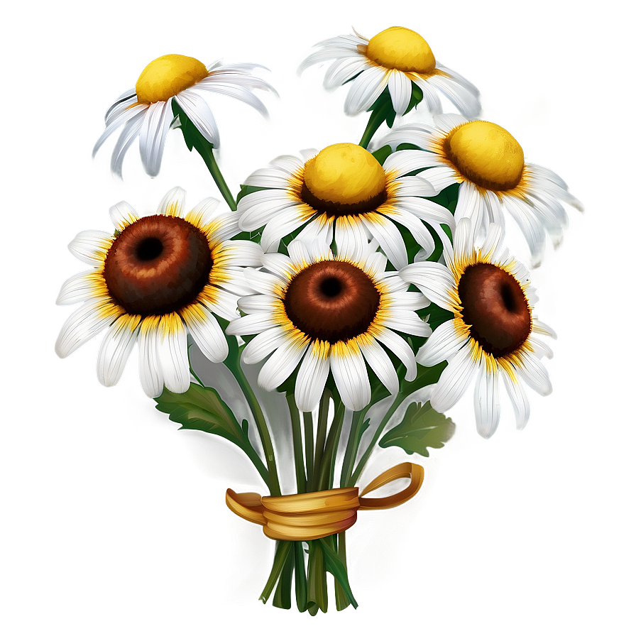 Black Eyed Susan Bouquet Png 06282024