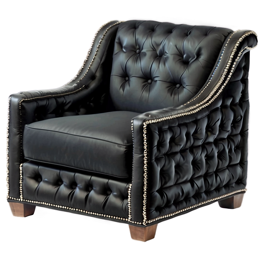 Black Fabric Chair Png Lix