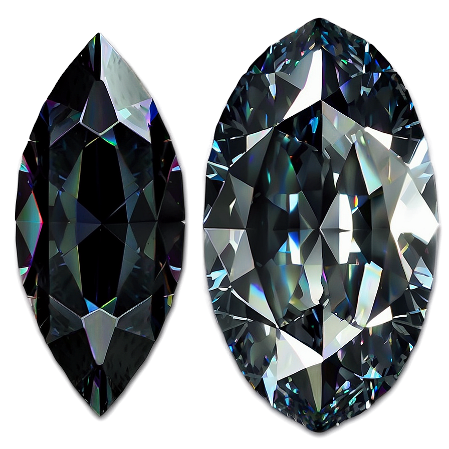 Black Fade Diamond Png 12