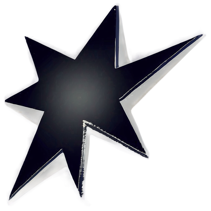 Black Fade Star Png 32