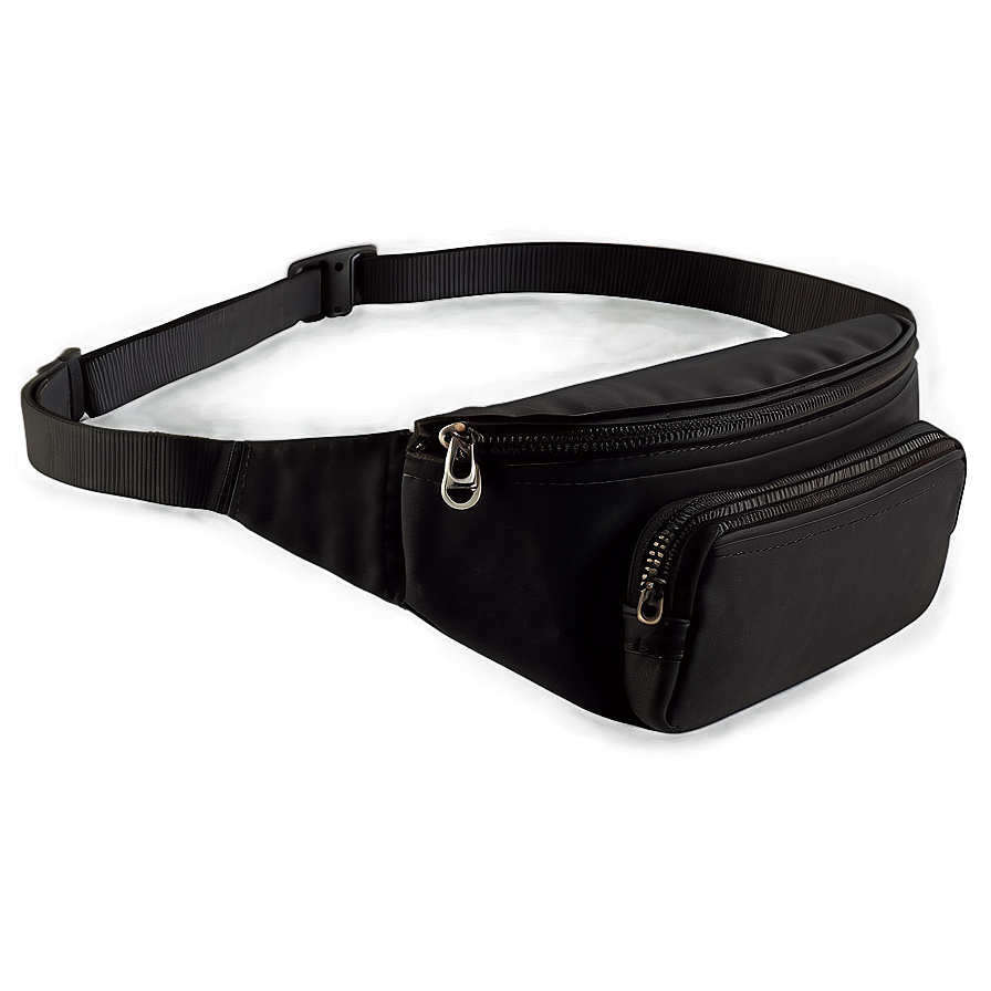 Black Fanny Pack Png Jtt