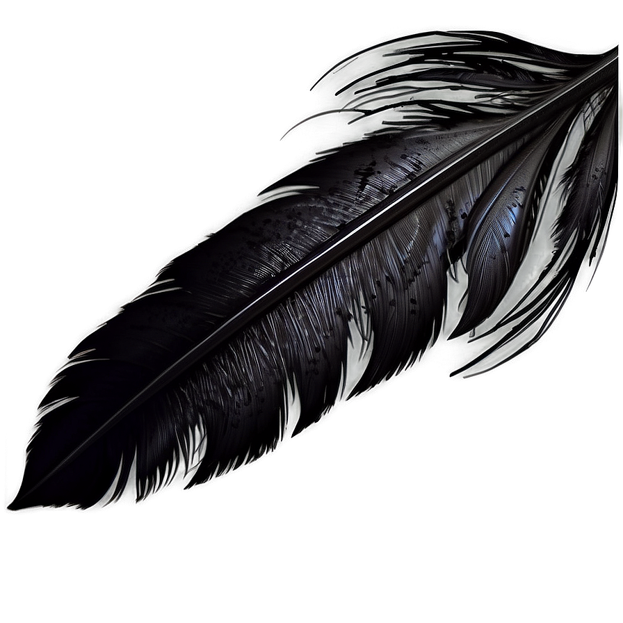 Black Feather Texture Png Yuu