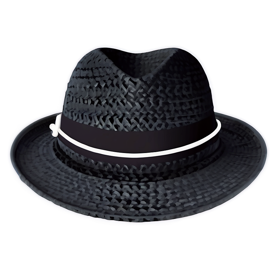 Black Fedora Png 05252024