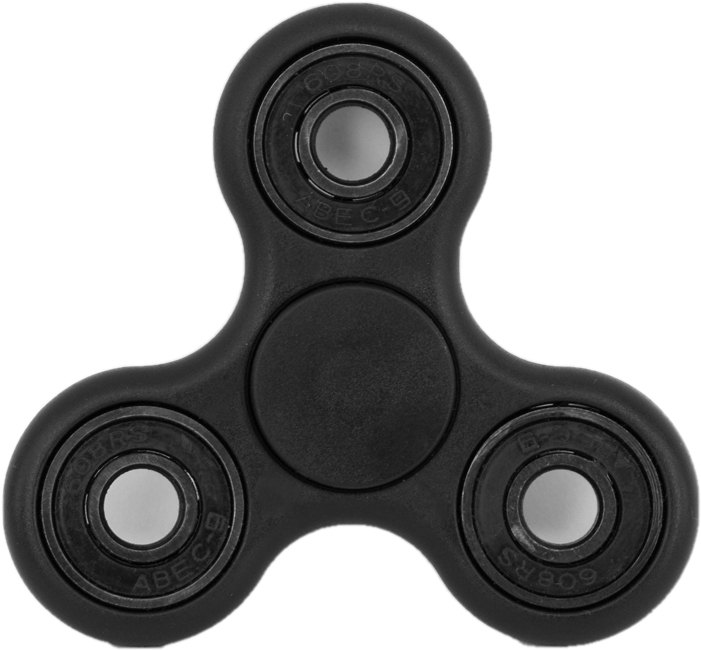 Black Fidget Spinner Toy.png