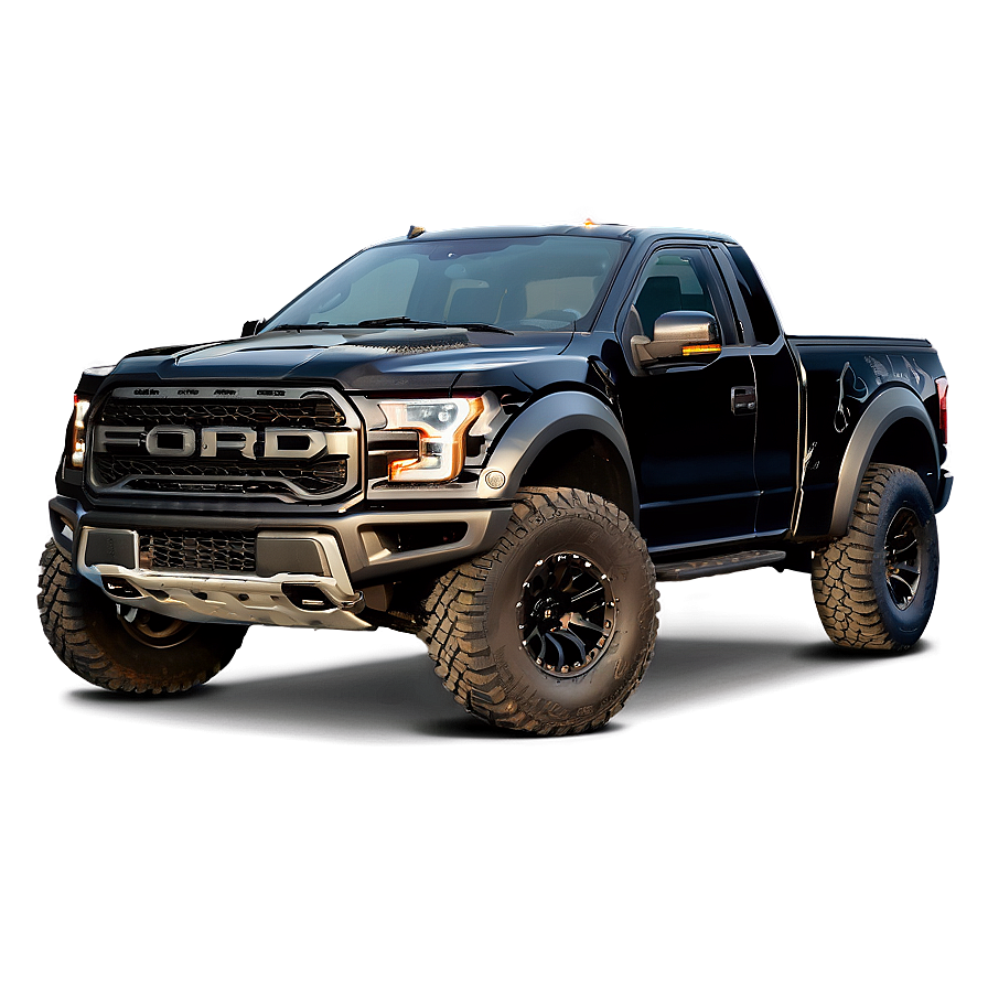 Black Ford F150 Raptor Png 06212024