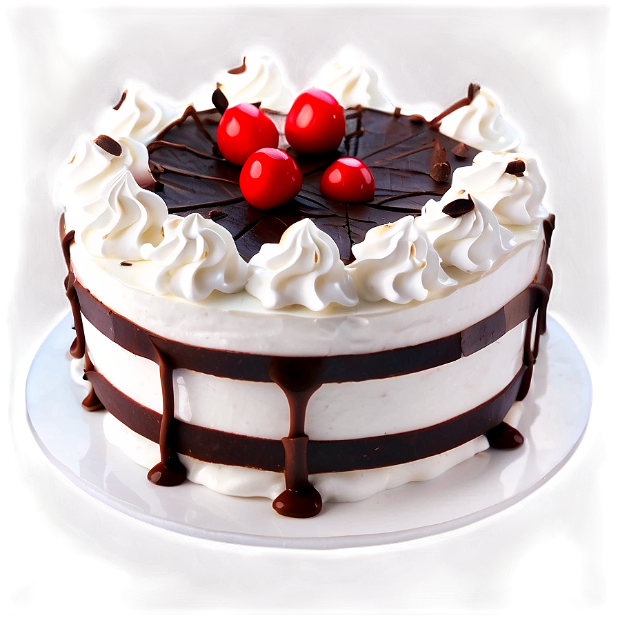 Black Forest Chocolate Cake Png Pdh