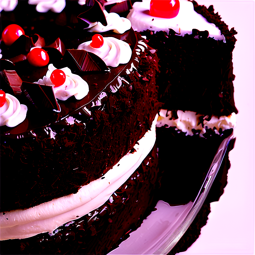 Black Forest Chocolate Cake Png Xls