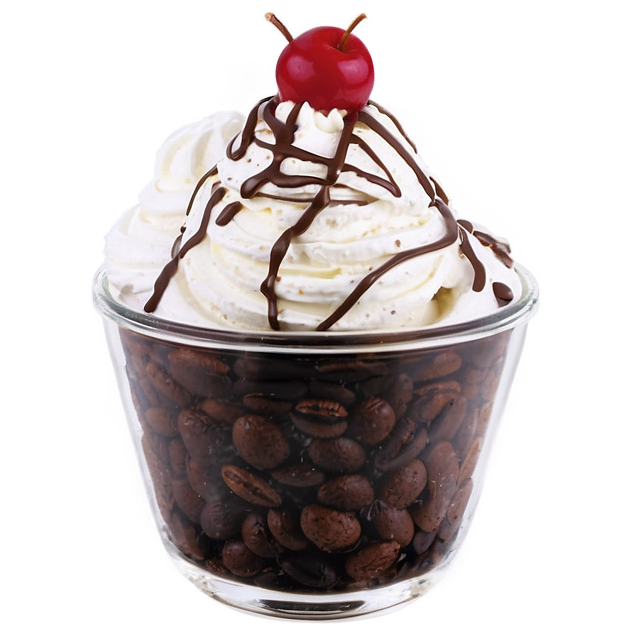 Black Forest Ice Cream Sundae Png 06282024