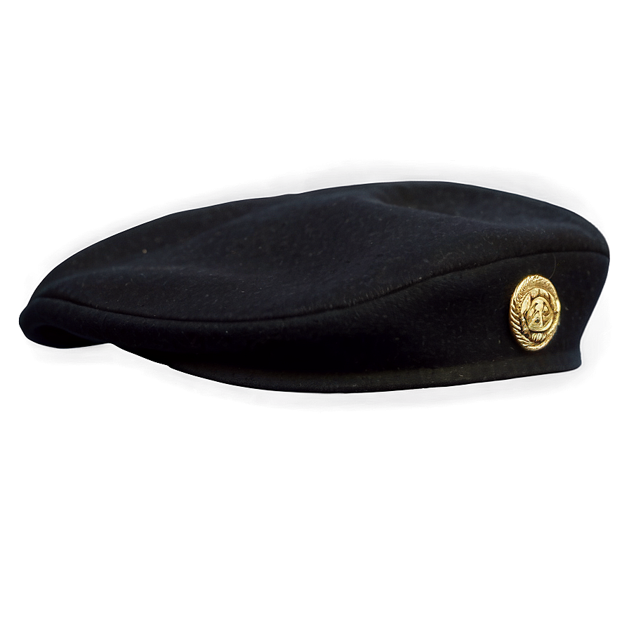 Black French Beret Png 97