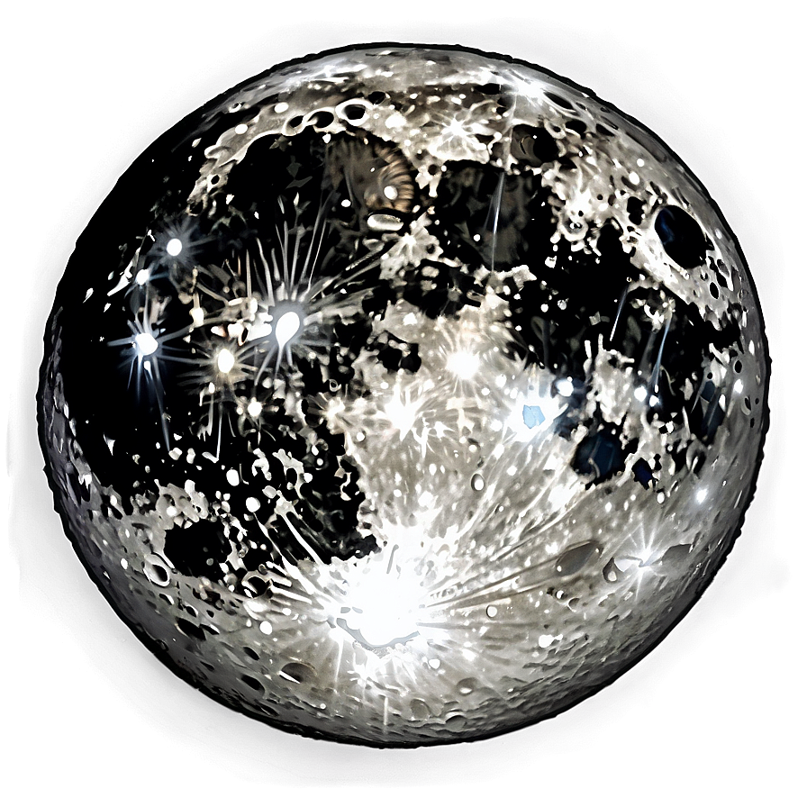 Black Full Moon Png 96