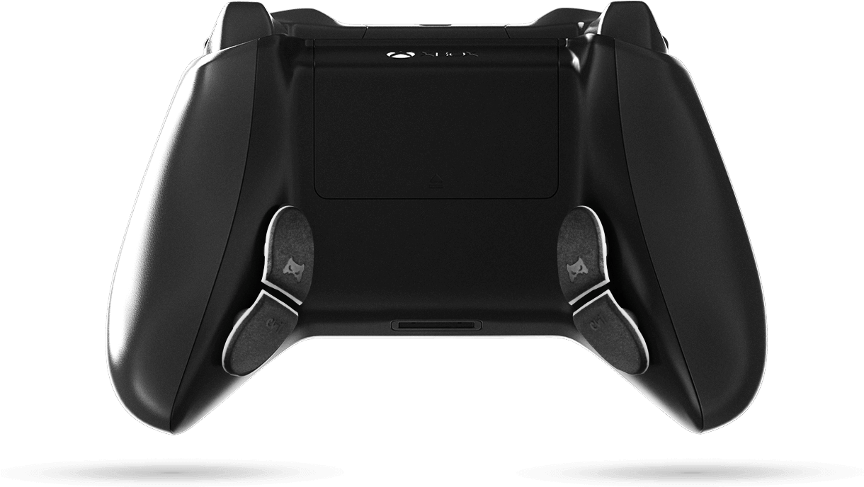 Black Game Controller Rear View