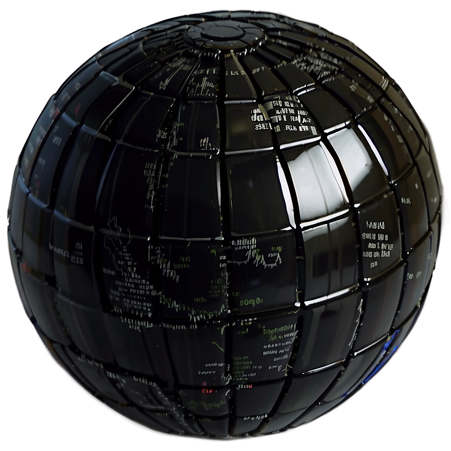 Black Globe Png Rpo