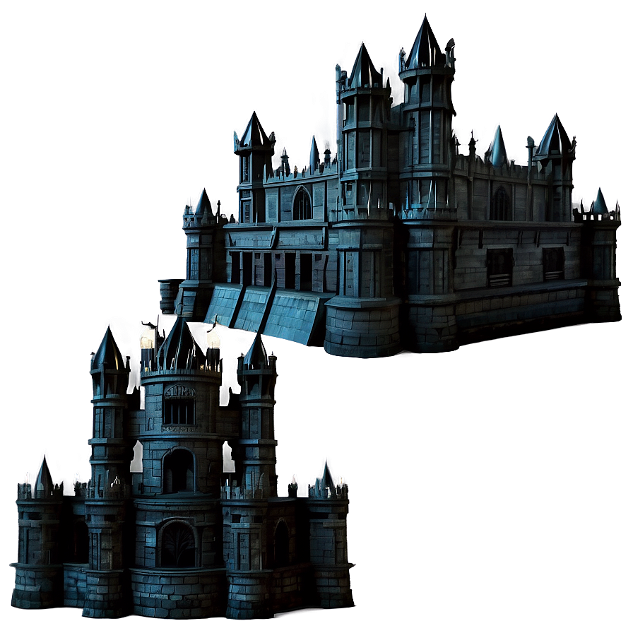 Black Gothic Castle Png Kwi33