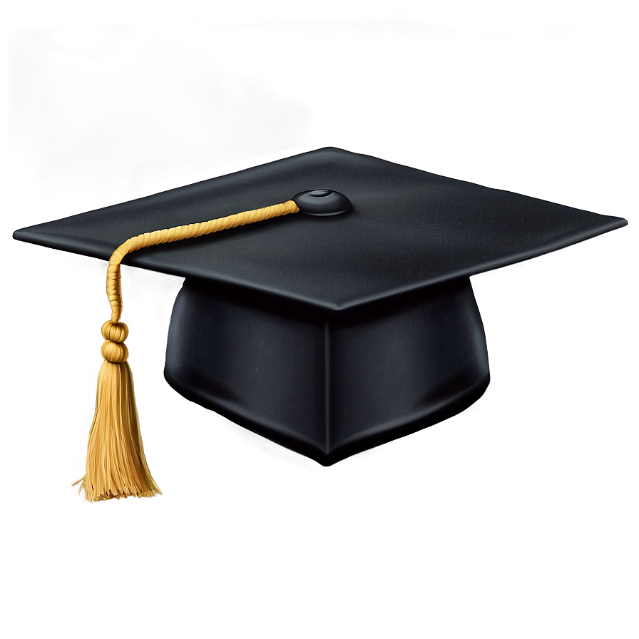 Black Graduation Cap Png 05042024