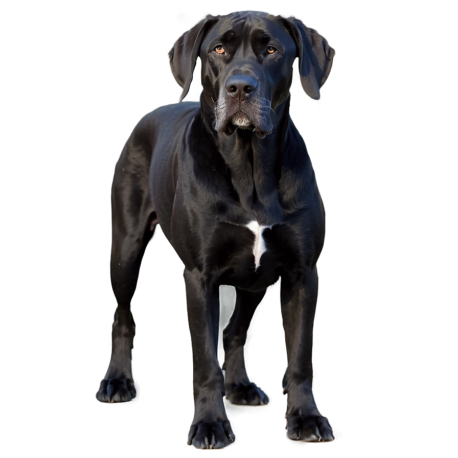 Black Great Dane Png 41