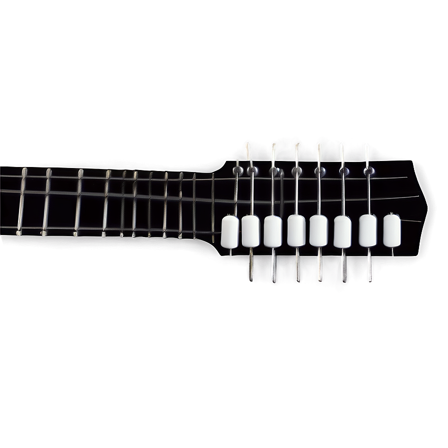 Black Guitar Strings Png 39