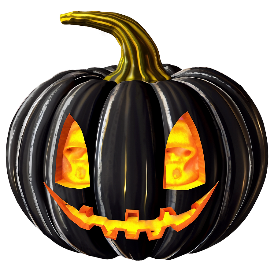 Black Halloween Pumpkin Png Jiw