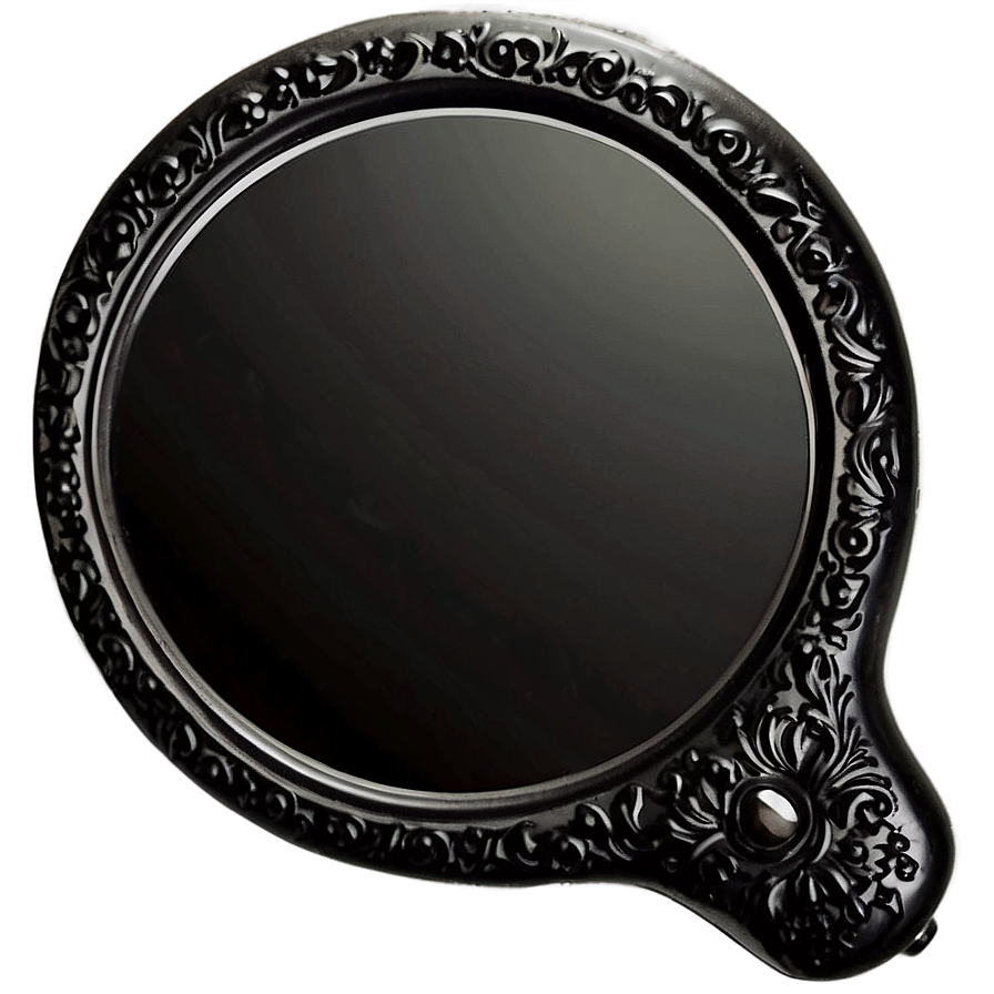 Black Hand Mirror Png Aya