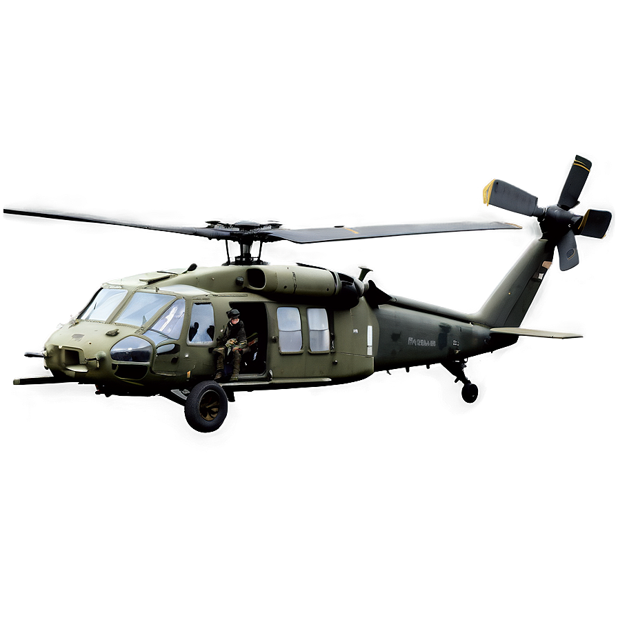 Black Hawk Air Assault Helicopter Png Ejd86