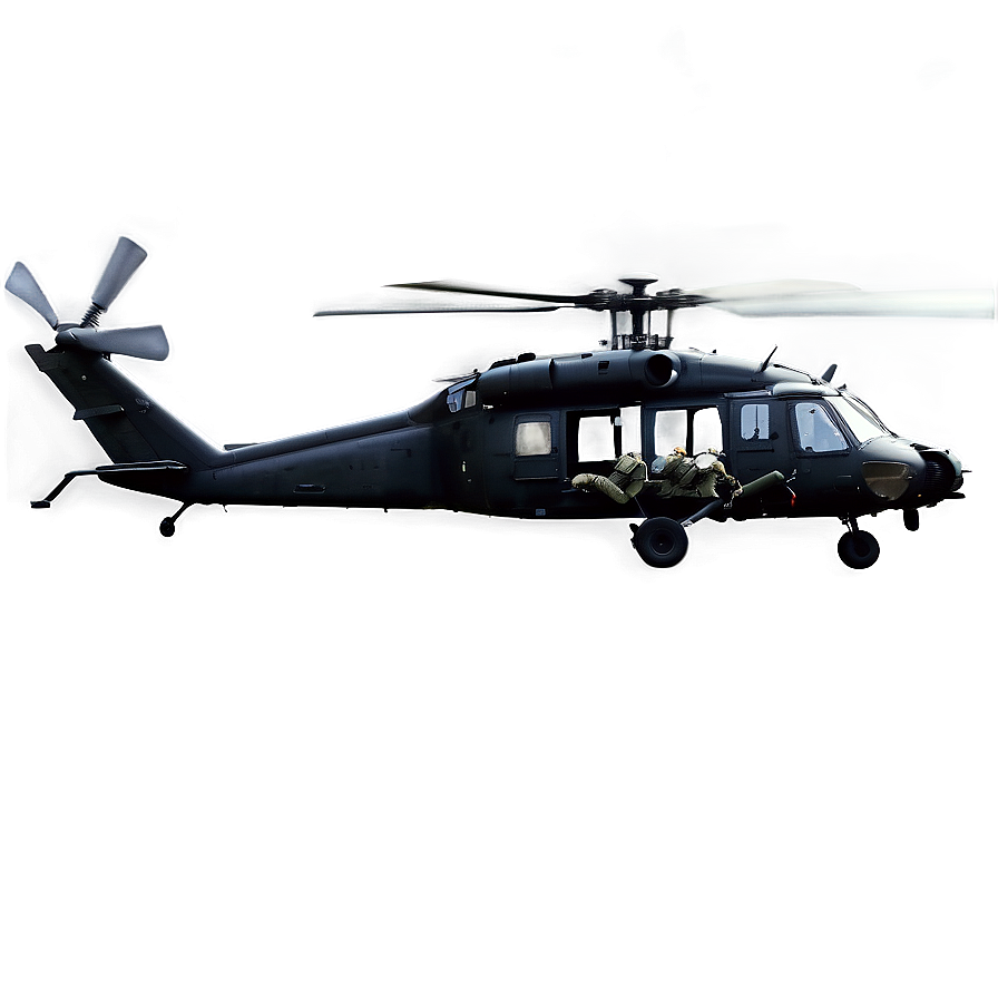 Black Hawk Air Assault Helicopter Png Krv