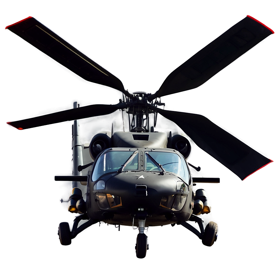 Black Hawk Chopper Png 06252024